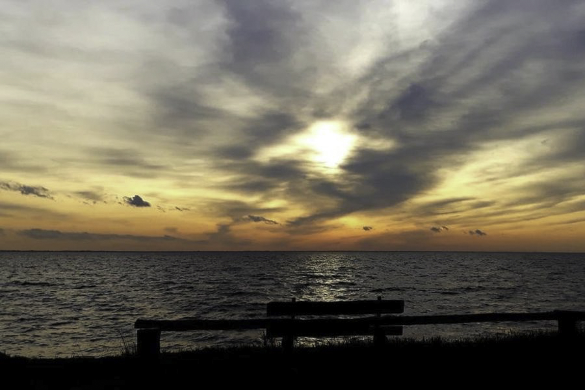 Ausblick Achterwasser Kamminke