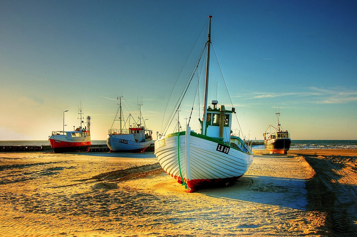 Fischerboot - Urlaub auf Usedom